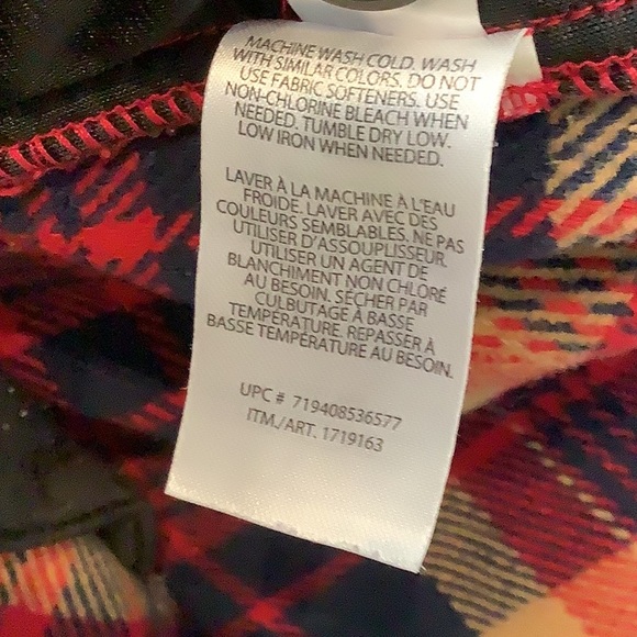 Woolrich The Green Label collection- %100 cotton plaid heavy Shacket Sz XL - Picture 7 of 13